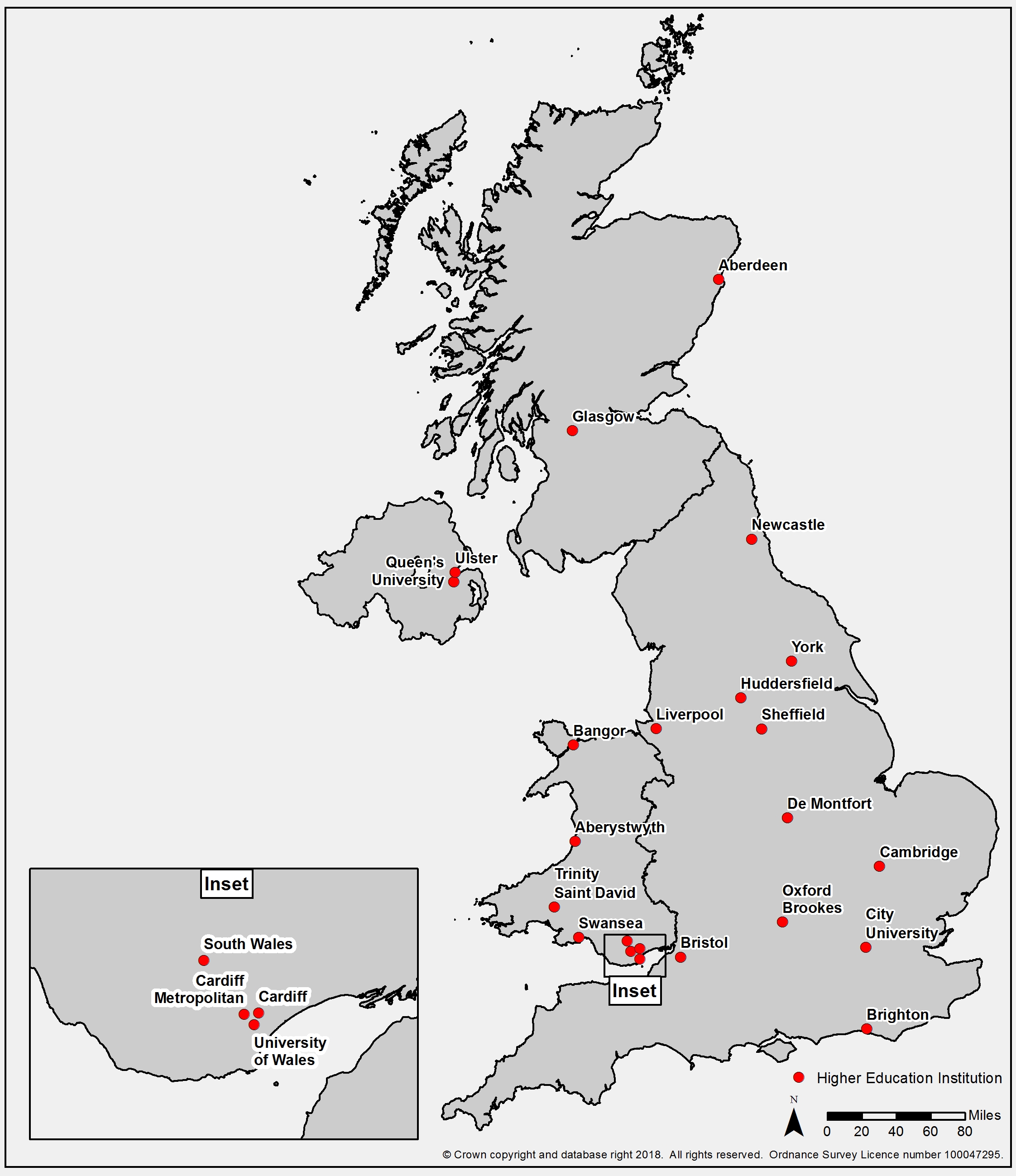 Map - English